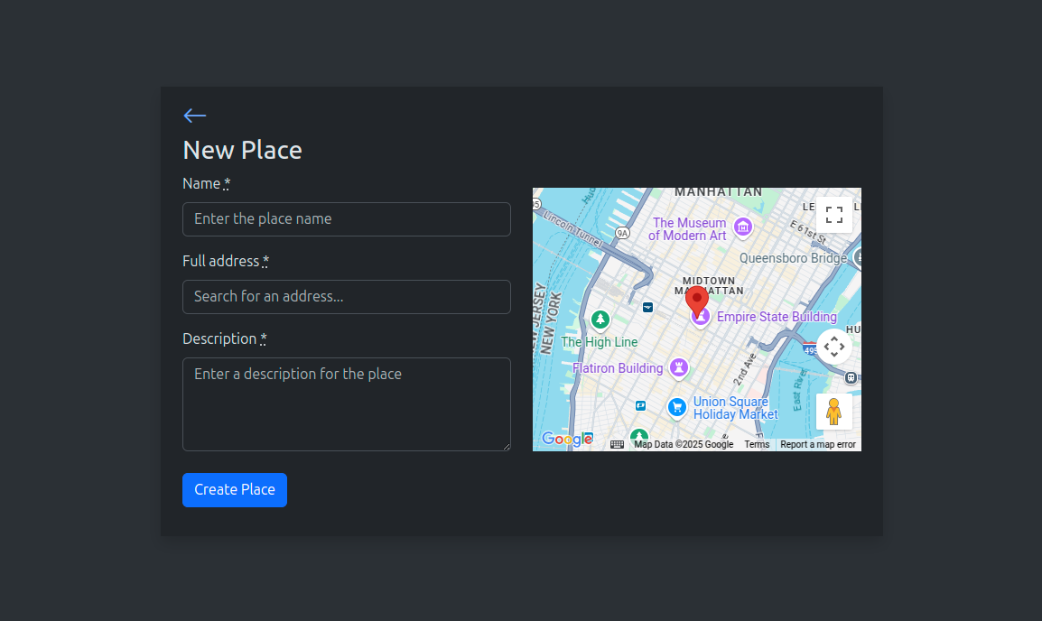 Add Place